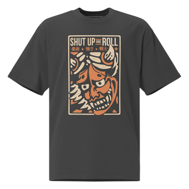 Jiu Jitsu Shirt Oversized Shut Up