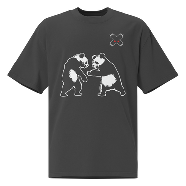 Jiu Jitsu Shirt Oversized Panda Punch