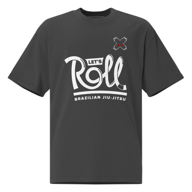 Jiu Jitsu Shirt Oversized Let's Roll