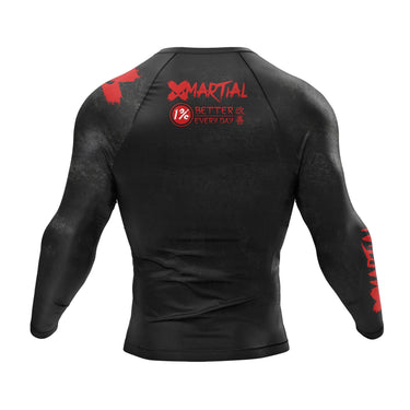 Accent Minimalist Rank BJJ Rash Guard XMARTIAL