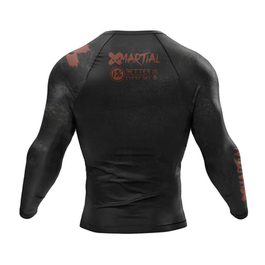 Accent Minimalist Rank BJJ Rash Guard XMARTIAL