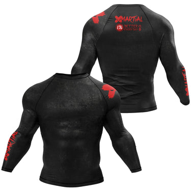 Accent Minimalist Rank BJJ Rash Guard XMARTIAL