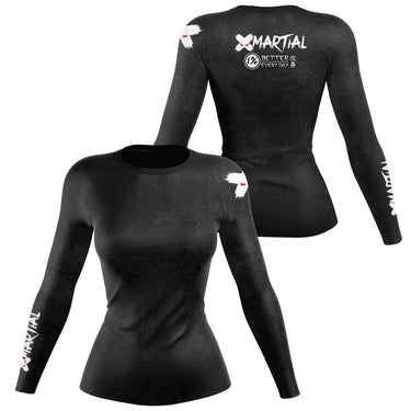 Accent Minimalist Women's Rank BJJ Rash Guard XMARTIAL