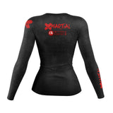 Accent Minimalist Women's Rank BJJ Rash Guard XMARTIAL