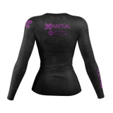 Accent Minimalist Women's Rank BJJ Rash Guard XMARTIAL