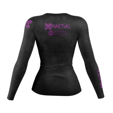 Accent Minimalist Women's Rank BJJ Rash Guard XMARTIAL