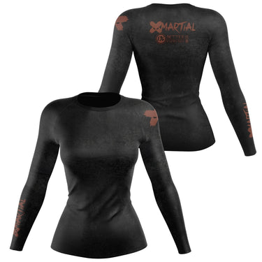 Accent Minimalist Women's Rank BJJ Rash Guard XMARTIAL