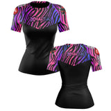 Acid Zebra Women's Rash Guard XMARTIAL