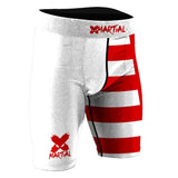 American Fighter Rank BJJ/MMA Compression Shorts XMARTIAL