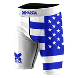 American Fighter Rank BJJ/MMA Compression Shorts XMARTIAL