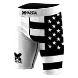 American Fighter Rank BJJ/MMA Compression Shorts XMARTIAL