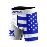 American Fighter Rank BJJ/MMA Compression Shorts XMARTIAL