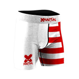 American Fighter Rank BJJ/MMA Compression Shorts XMARTIAL