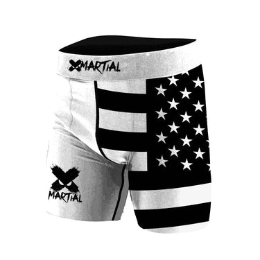 American Fighter Rank BJJ/MMA Compression Shorts XMARTIAL