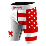 American Fighter Rank BJJ/MMA Compression Shorts XMARTIAL