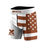 American Fighter Rank BJJ/MMA Compression Shorts XMARTIAL