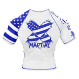 American Fighter Rank BJJ Rash Guard XMARTIAL