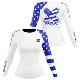 American Fighter Women's Rank BJJ Rash Guard XMARTIAL