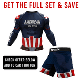 American Jiu Jitsu Hero 2.0 Hybrid BJJ/MMA Shorts XMARTIAL