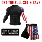 American Warrior 2.0 Hybrid BJJ/MMA Shorts XMARTIAL