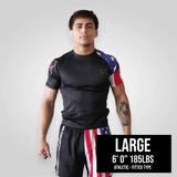 American Warrior BJJ Rash Guard XMARTIAL