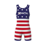 American Warrior Kids Wrestling Singlet XMARTIAL