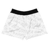 Arctic White Athletic Shorts XMARTIAL