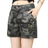 Army Women's Camo Cargo Shorts XMARTIAL