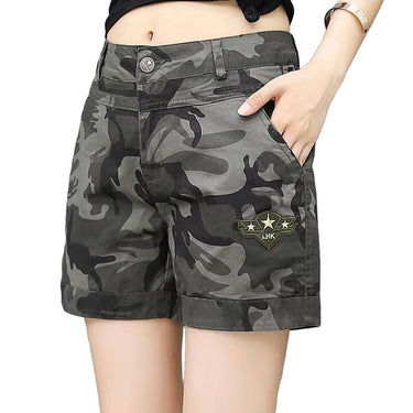 Army Women's Camo Cargo Shorts XMARTIAL