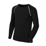 Athletic Kids Black Compression Shirt XMARTIAL