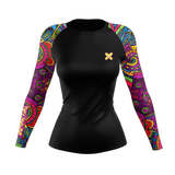 Aztec Women's Longsleeve Rash Guard XMARTIAL