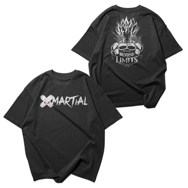 Beyond Limits Oversized Faded T-Shirt XMARTIAL