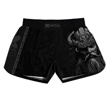 BJJ/MMA Shorts Black Viking X-Tech 25 Series XMARTIAL