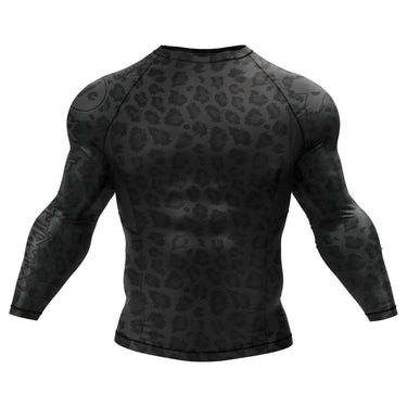 BJJ Rash Guard Black Leopard X-Tech 25 Series XMARTIAL