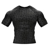 BJJ Rash Guard Black Leopard X-Tech 25 Series XMARTIAL