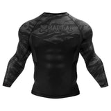 BJJ Rash Guard Black Tiger Camo X-Tech 25 Series XMARTIAL