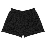 Black Leopard Athletic Shorts XMARTIAL