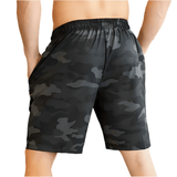 Black Summit Drawstring Camo Shorts XMARTIAL