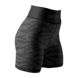 Black Tiger Camo Women's BJJ/MMA Compression Shorts XMARTIAL