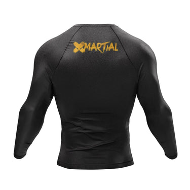 Black Tuxedo BJJ Rash Guard XMARTIAL