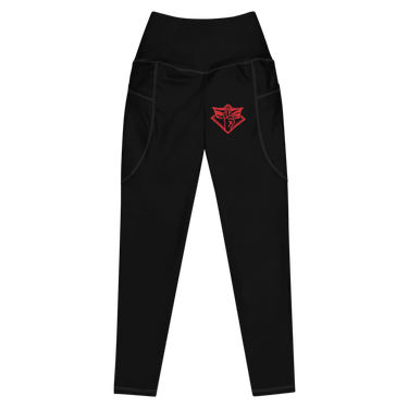 Blindfolded Master Women's Anime Leggings with Pockets XMARTIAL