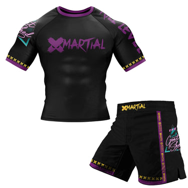 Blue Goat Shed BJJ Rash Guard XMARTIAL