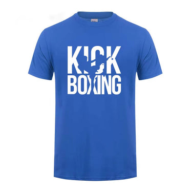 Blue High Kick MMA Shirts XMARTIAL