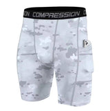 Bright Camo Compression Shorts XMARTIAL