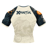 Butt Scooter BJJ Rash Guard XMARTIAL