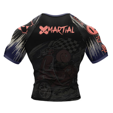 Butt Scooter BJJ Rash Guard XMARTIAL