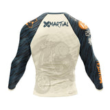 Butt Scooter BJJ Rash Guard XMARTIAL