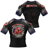 Butt Scooter BJJ Rash Guard XMARTIAL