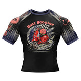 Butt Scooter BJJ Rash Guard XMARTIAL