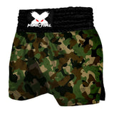 Camo Muay Thai Shorts XMARTIAL